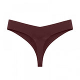 High Waist Seamless Thong