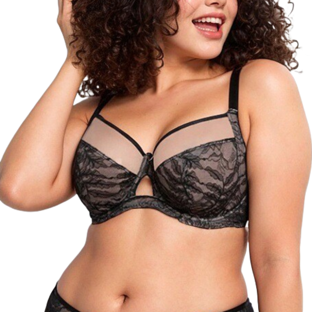 Plus Size T Shirt Bra Lace Back Corset | Tank Top With Straps
