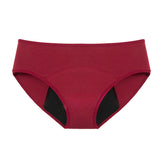 plus size leakproof period brief cotton