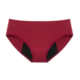 plus size leakproof period brief cotton