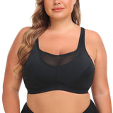 Plus Size everyday sports Bra Sexy with wide straps