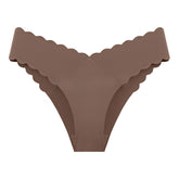 plus size seamless g string thong cheeky brief low waist