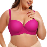 Plus Size T shirt Bra with straps