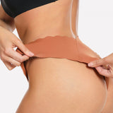 plus size seamless g string thong cheeky brief low waist