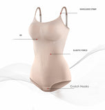 plus size camisole brief shapewear bodysuit black rosylemon