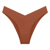 plus size seamless g string thong cheeky brief low waist