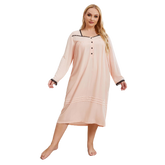 Thin Long Sleeve Nightdress
