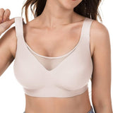 Seamless Mesh Wireless Bra