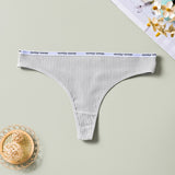 Low Waist Seamless Thong plus size g string