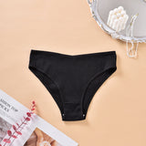 Low Waist plus size g string Seamless sexy thong cheeky brief black