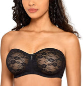 Ultra-Thin Strapless Bra in Lace