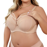 Plus Size T Shirt Bra with Straps