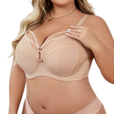 Plus Size T Shirt Bra with Straps
