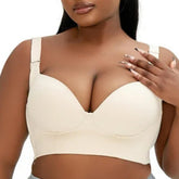 Plus Size T Shirt Bra with wide straps