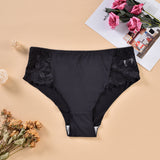 plus size g string Seamless sexy thong cheeky brief sheer black