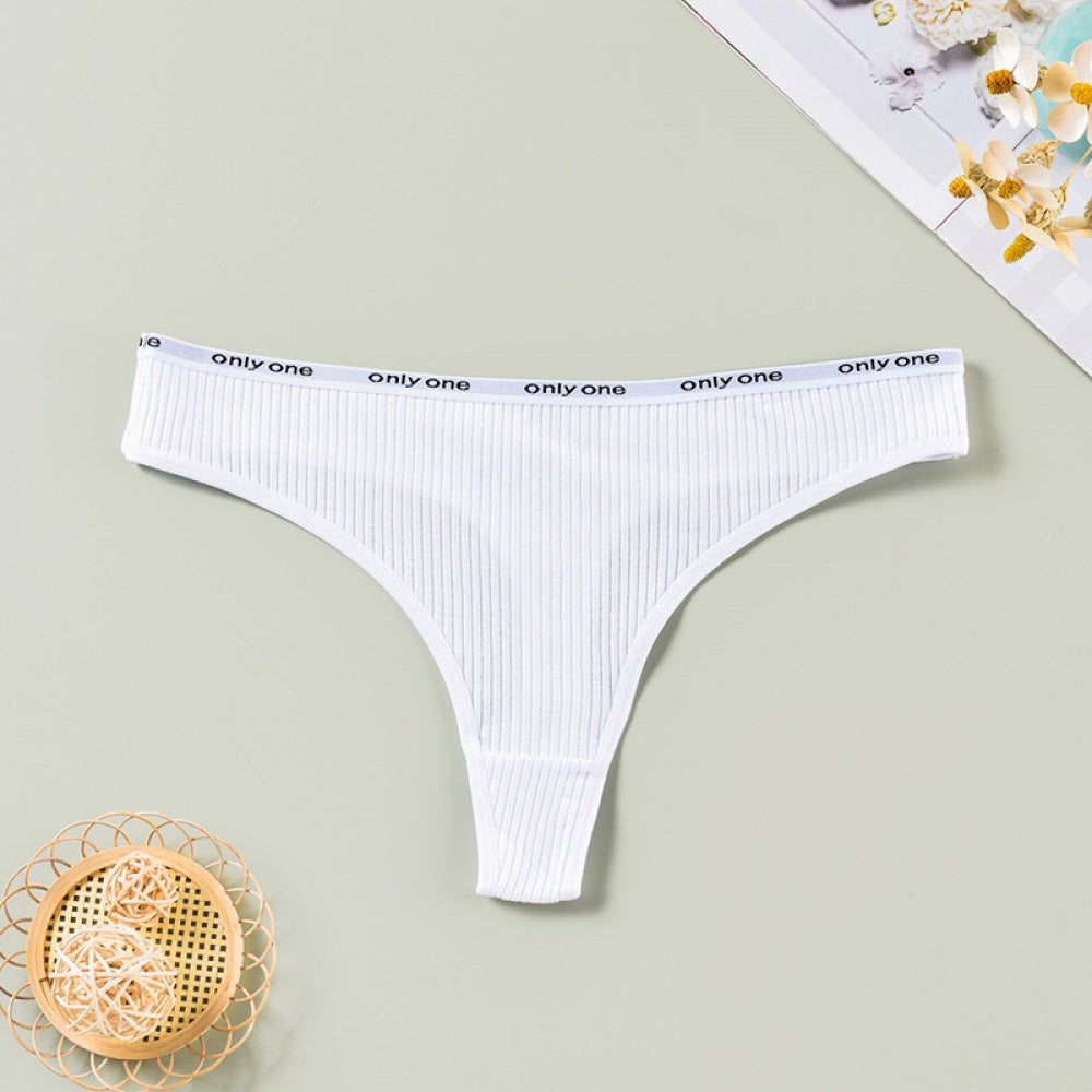 Low Waist Seamless Thong plus size g string