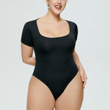 Square Neck Shapewear Bodysuit - Tummy Control