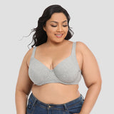 rosy lemon plus size cotton t shirt bra printed pattern