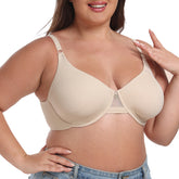 rosy lemon plus size t shirt bra with straps sexy mesh 4