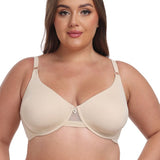 rosy lemon plus size t shirt bra with straps sexy mesh