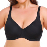rosy lemon plus size t shirt bras with straps black lace front