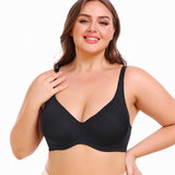 rosy lemon plus size t shirt bras with straps black lace front
