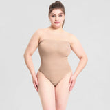 Strapless Thong Shapewear Bodysuit