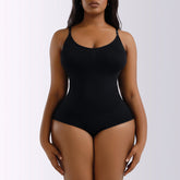 plus size camisole brief shapewear bodysuit black rosylemon