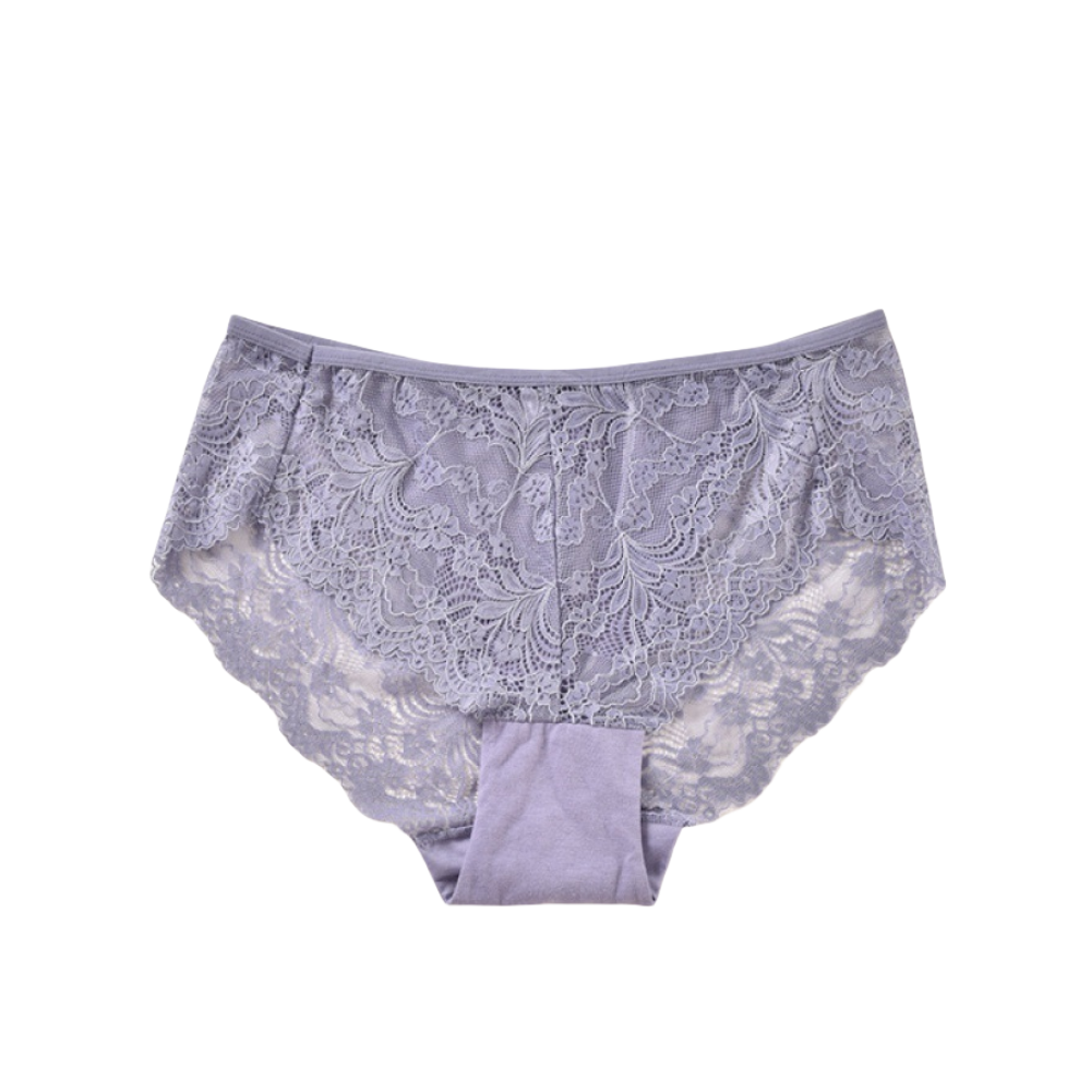 Mid-Waist Lace Brief