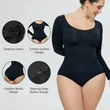 Long Sleeve Shapewear Bodysuit