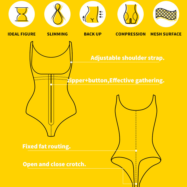 Tummy Control Shapewear with Open Bust