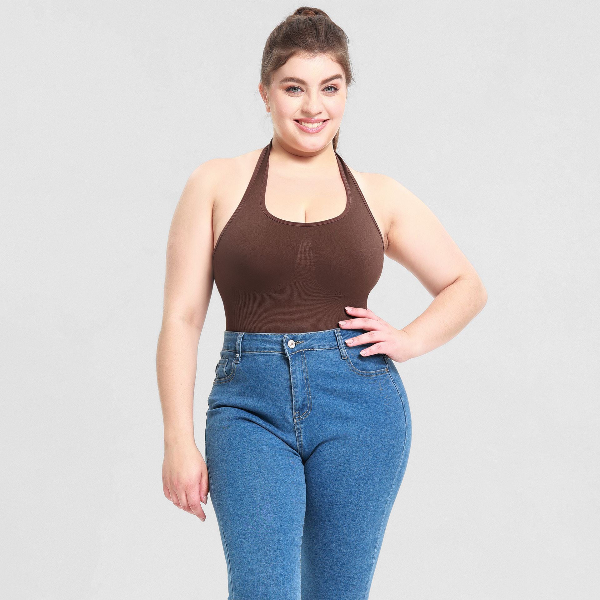 Backless Tummy Control & Butt Lift Shapewear Bodysuit