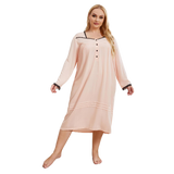 Thin Long Sleeve Nightdress