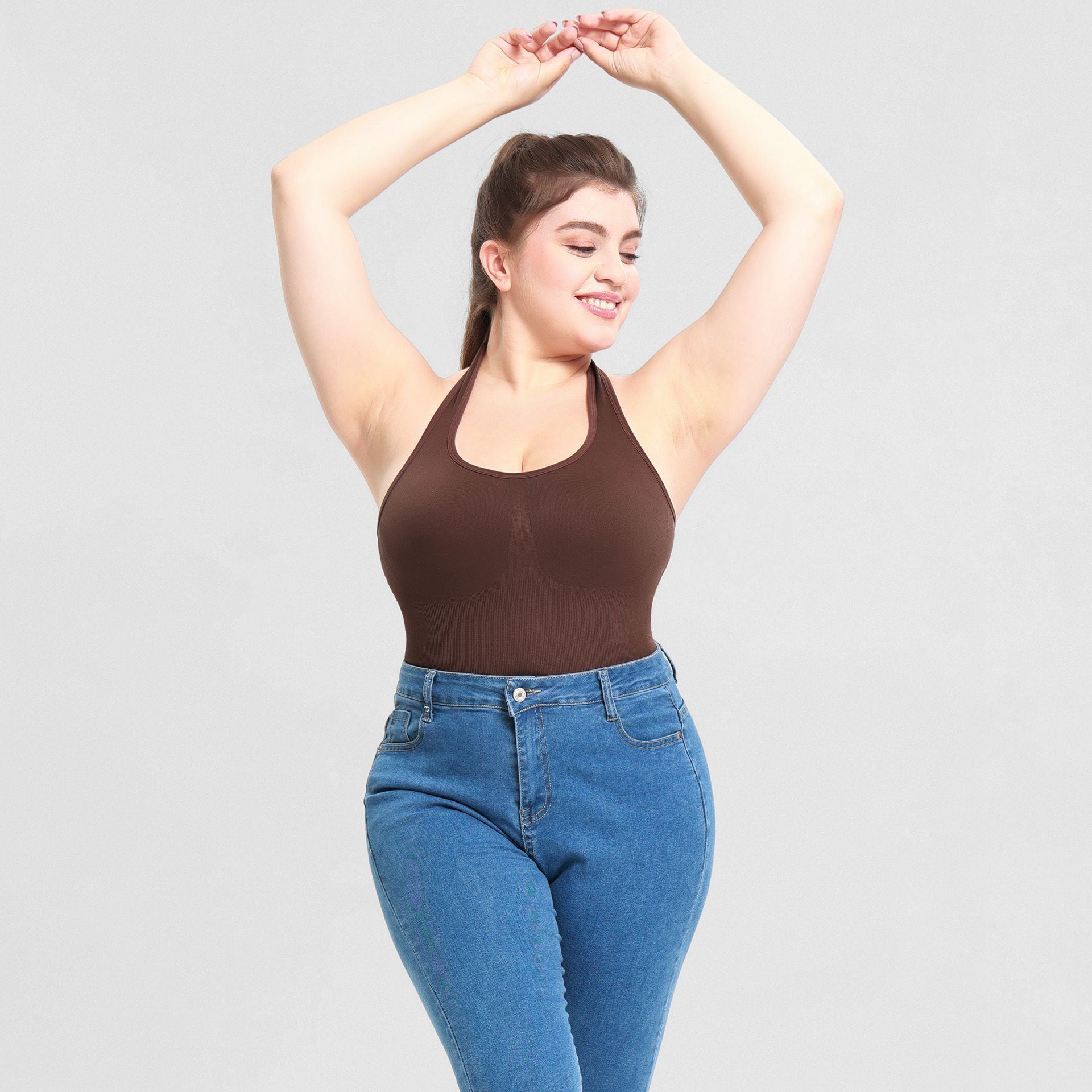 Backless Tummy Control & Butt Lift Shapewear Bodysuit