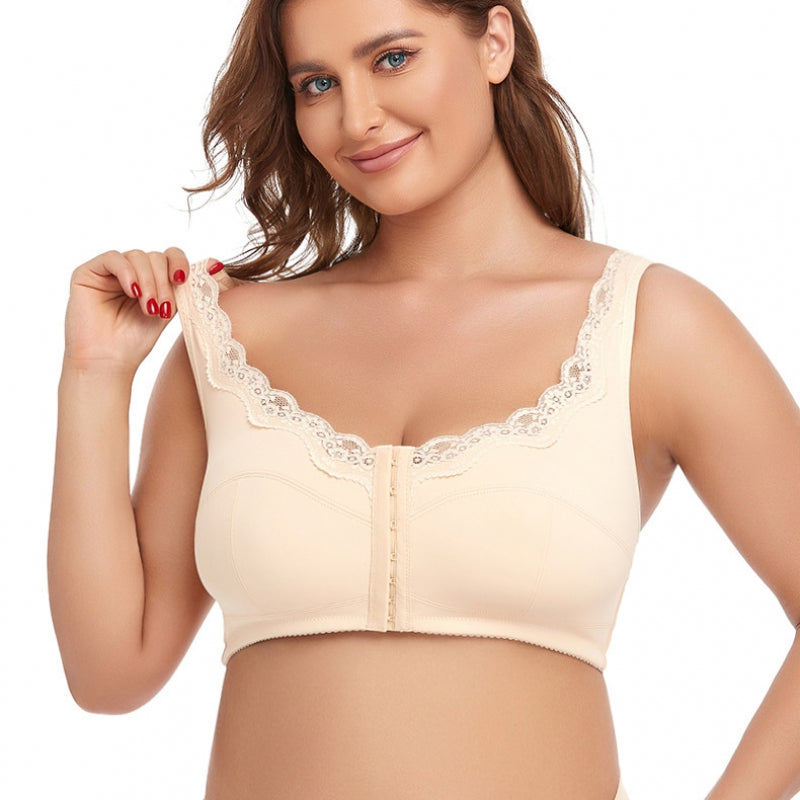 Front Closure Bra no wire plus size