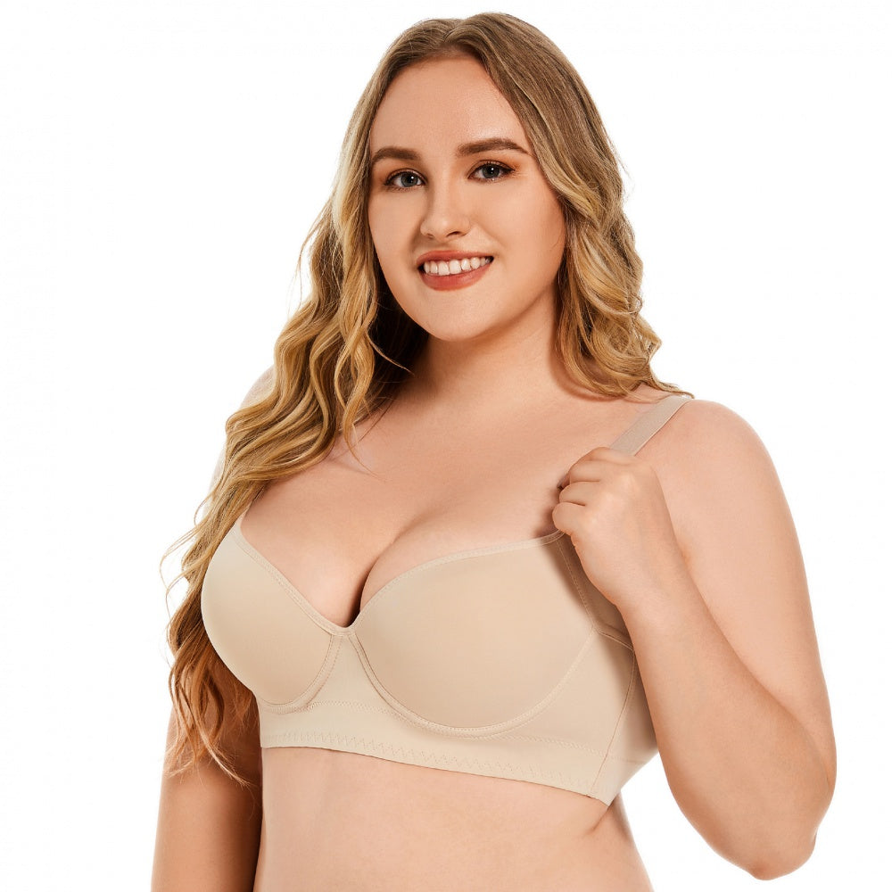 plus size T Shirt Bra with straps