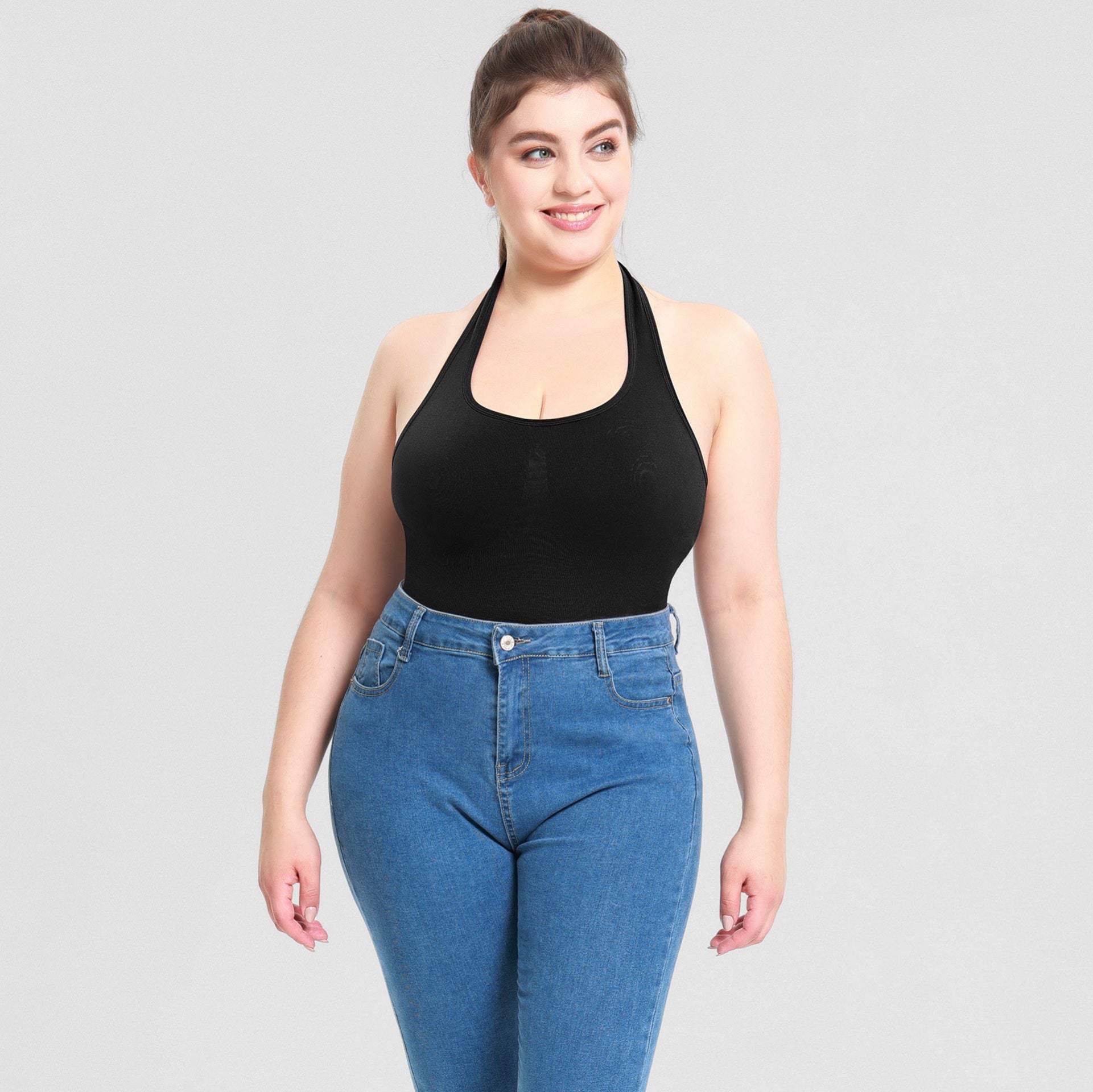 Backless Tummy Control & Butt Lift Shapewear Bodysuit