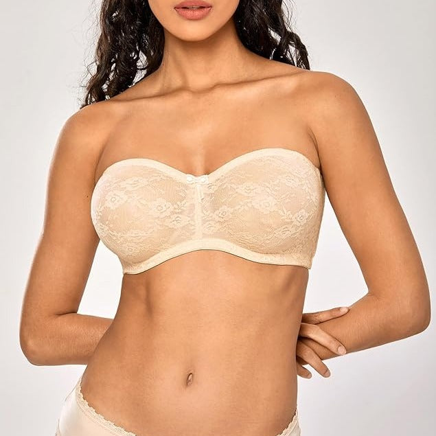 Ultra-Thin Strapless Bra in Lace