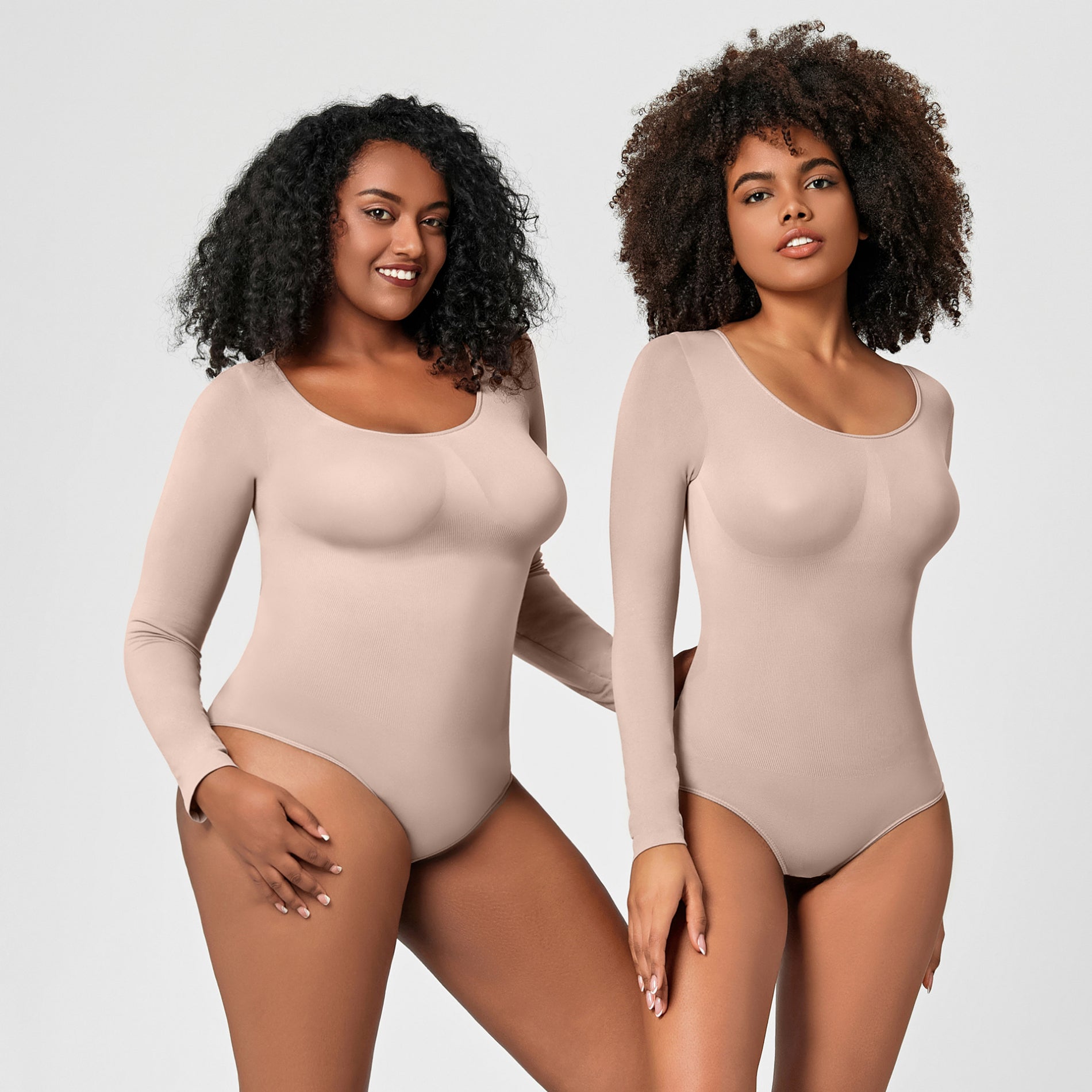 Long Sleeve Shapewear Bodysuit