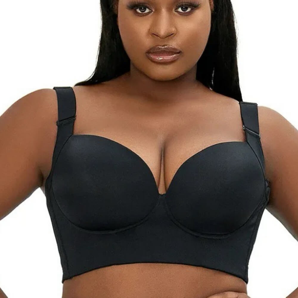 Plus Size T Shirt Bra with wide straps