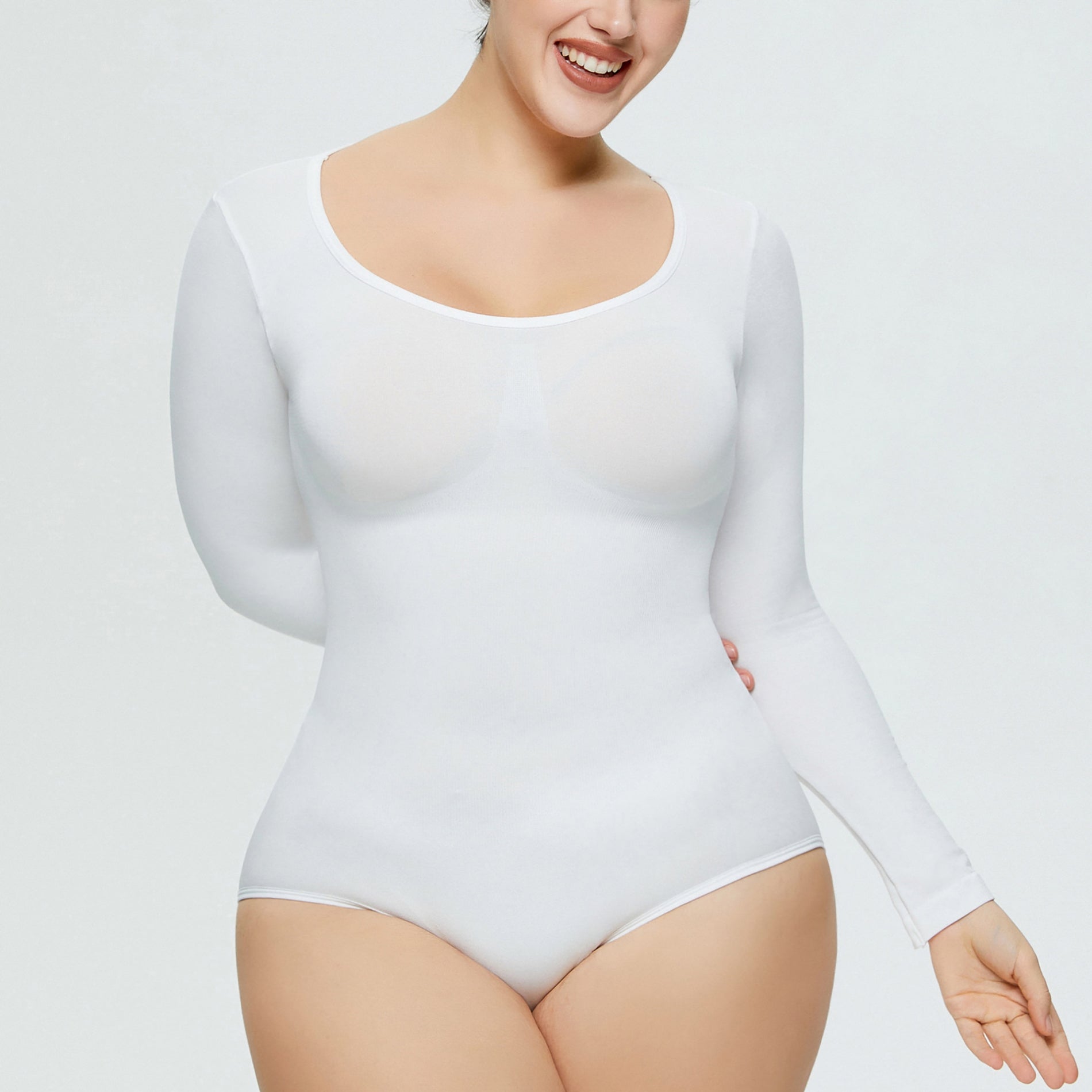 Long Sleeve Shapewear Bodysuit