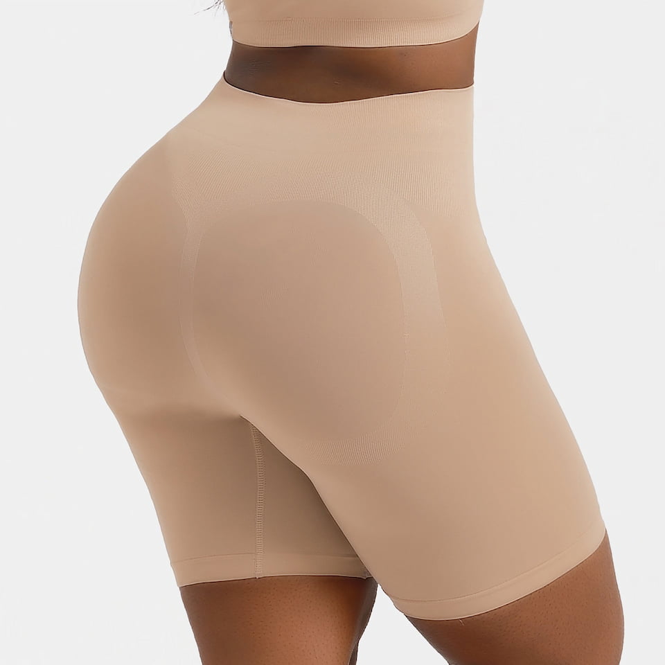 plus size Mid thigh shapewear shorts shaper rosylemon