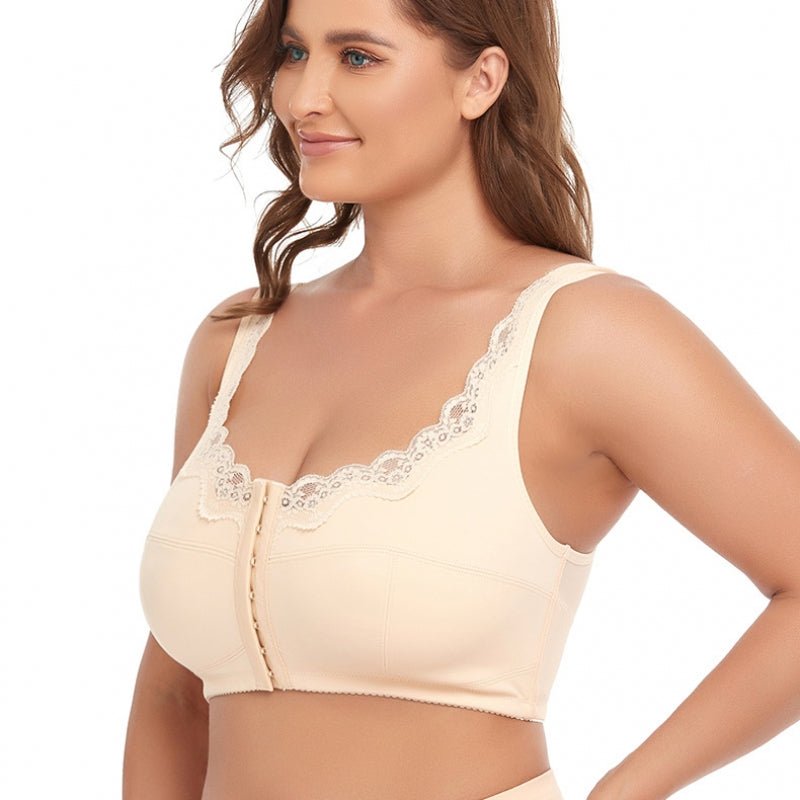 Front Closure Bra no wire plus size