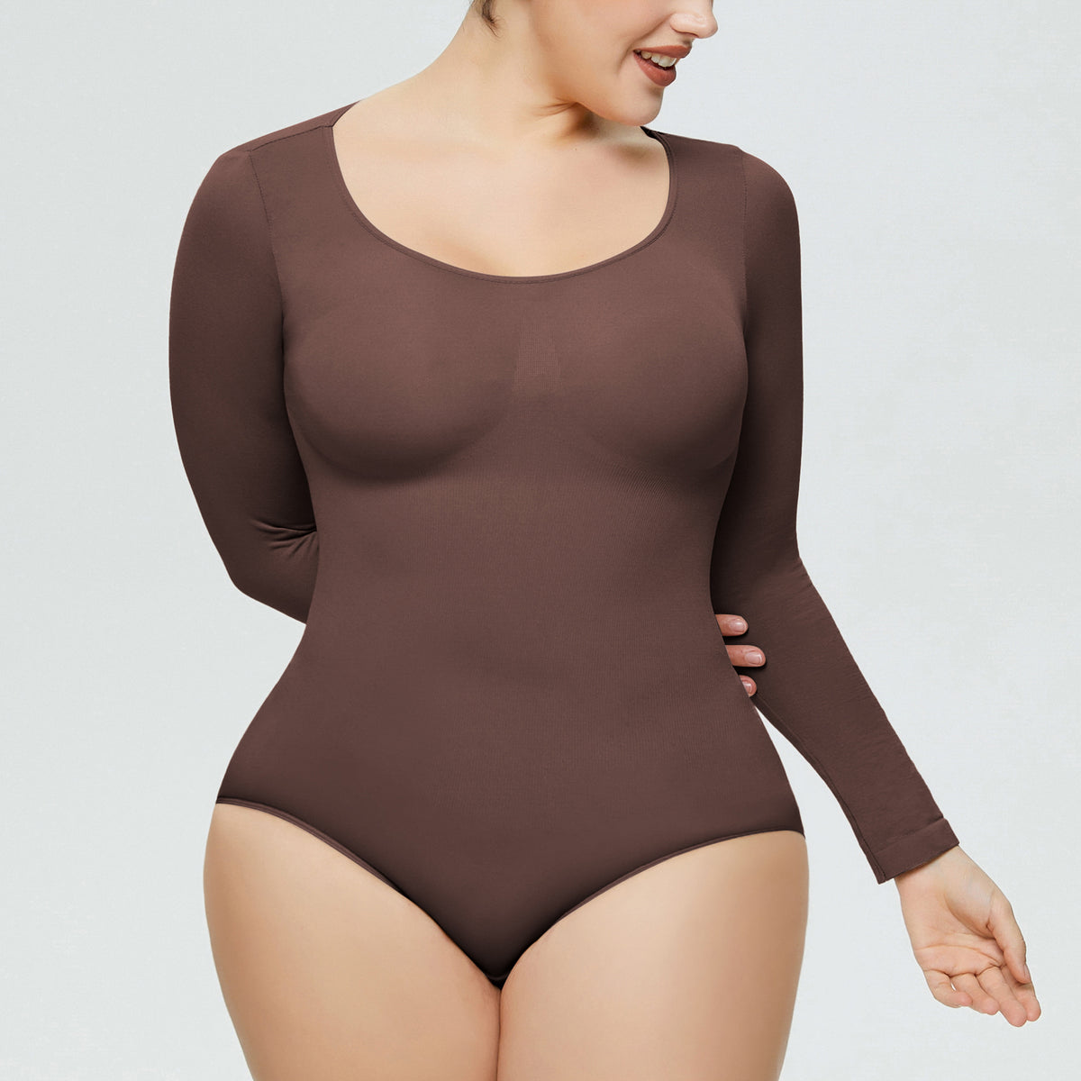 Long Sleeve Shapewear Bodysuit