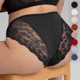 plus size g string Seamless sexy thong cheeky brief lace black