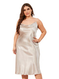 Artificial Silk Slip Nightdress