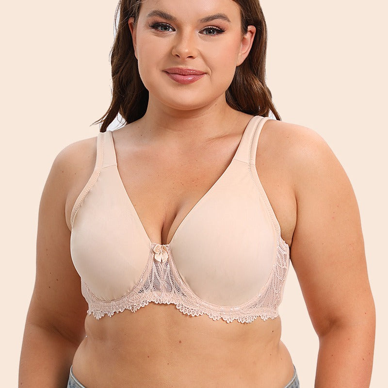 Wide Strap T Shirt Bra