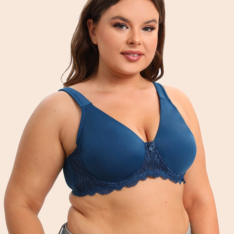 Wide Strap T Shirt Bra