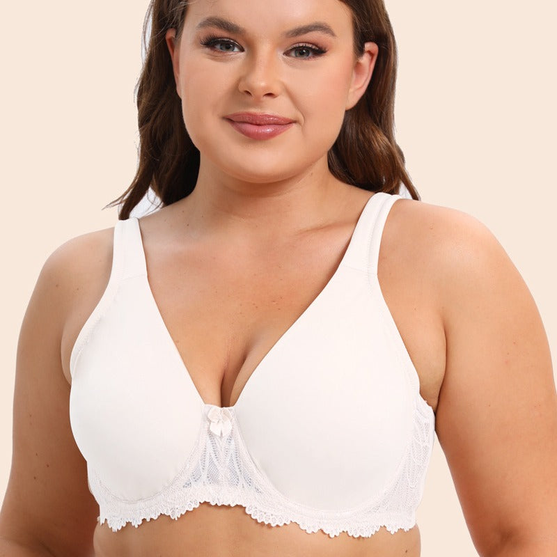 Wide Strap T Shirt Bra