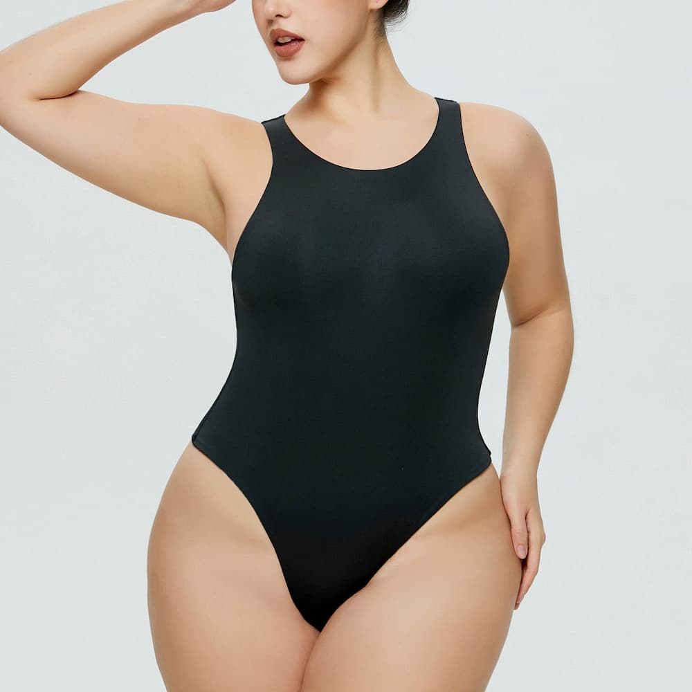 high waist sexy thong bodysuit rosylemon